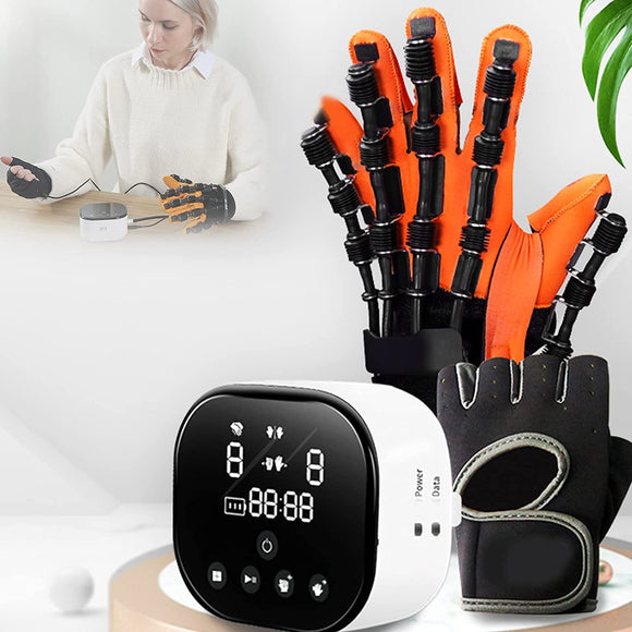 Biotronix Syrebo Hand Rehabilitation Soft Robotics Gloves C11 Device Size Medium Right + Left Hand Glove  ( Dual Gloves )