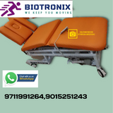 Biotronix Multi Section ( 5 Section ) HI-LOW Postural Drainage Table ( Motorized ) Electrical Dual Function ( Height Adjustable Motorized and Postural Drainage Control) used in Physiotherapy and Rehabilitation