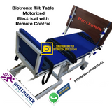 Biotronix Tilt Table Motorized ( Electrical ) Remote Controlled  Basic Model used in Physiotherapy and Rehabilitation Make in India with 3 Year Motor Warranty