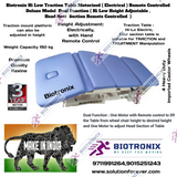 Biotronix Hi Low Traction Table Motorized ( Electrical ) Remote Controlled Deluxe Model Dual Function ( Hi Low Height Adjustable and Head Rest Remote Controlled  )  used in Physiotherapy and Rehabilitation Make in India 3 Year Motor warranty