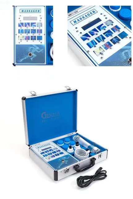 Biotronix Multi-Head ESWT Shockwave Device for Precision Pain Management in Physiotherapy with 1 Year Warranty