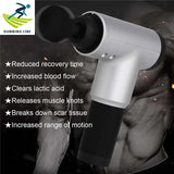 Fascial Gun HG-320 massage gun Chiropractic gun Physiotherapy gun Massage gun with 1 year warranty