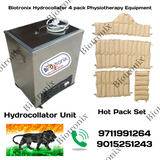 Biotronix Moist Heat Therapy Unit (With 4Pack) Hydrocollator Hot Pack Unit 4 pack Stainless Steel Basic Model ( Outer body 202 grade SS and Tank 202 grade SS ) used in Physiotherapy and Rehabilitation Make In India
