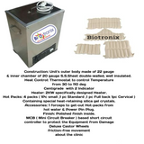 Biotronix Moist Heat Therapy Unit (With 4Pack) Hydrocollator Hot Pack Unit 4 pack Stainless Steel Basic Model ( Outer body 202 grade SS and Tank 202 grade SS ) used in Physiotherapy and Rehabilitation Make In India