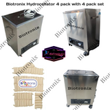 Biotronix Moist Heat Therapy Unit (With 4Pack) Hydrocollator Hot Pack Unit 4 pack Stainless Steel Basic Model ( Outer body 202 grade SS and Tank 202 grade SS ) used in Physiotherapy and Rehabilitation Make In India