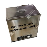 Biotronix Moist Heat Therapy Unit (With 4Pack) Hydrocollator Hot Pack Unit 4 pack Stainless Steel Basic Model ( Outer body 202 grade SS and Tank 202 grade SS ) used in Physiotherapy and Rehabilitation Make In India