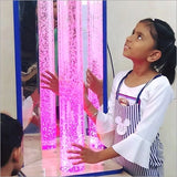 Biotronix Bubble-tube Column With Stand & Mirrors Sensory Motor Tools Occupational Therapy Equipment