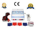 BIOTRONIX MUSCLE STIMULATOR ELECTROTHERAPY DEVICE PORTABLE DUAL CHANNEL FOR MUSCLE STRENGTHENING with 2 year Warranty