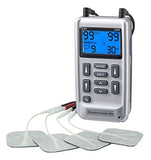 MarsOne EM-6300A TENS EMS Combination Therapy Dual Channel Premier Stim Dual Channel LCD Display both Battery and Direct operated with 1 year Warranty
