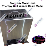 Biotronix Moist Heat Therapy Unit (With 4Pack) Hydrocollator Hot Pack Unit 4 pack Stainless Steel Basic Model ( Outer body 202 grade SS and Tank 202 grade SS ) used in Physiotherapy and Rehabilitation Make In India