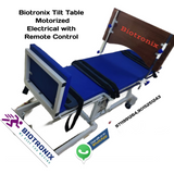 Biotronix Tilt Table Motorized ( Electrical ) Remote Controlled  Basic Model used in Physiotherapy and Rehabilitation Make in India with 3 Year Motor Warranty