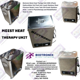 Biotronix Moist Heat Therapy Unit (With 4Pack) Hydrocollator Hot Pack Unit 4 pack Stainless Steel  Premium Model ( Inner Tank 304 Grade Stainless Steel  ) used in Physiotherapy and Rehabilitation Make In India