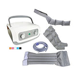 Biotronix Edema Relief Intermittent Pneumatic Compression, Lymphatic Drainage Analogue( Manual )  Machine Compressible Limb Air Therapy Recovery Device with 2 Legs Sleeves ,1 Arm Sleeve ,1 Waist Sleeve remote Controlled