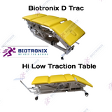 Biotronix D Trac Hi Low Height Adjustable Traction Table Motorized ( Electrical ) Remote Controlled Basic Model Single Function ( Hi Low )  used in Physiotherapy and Rehabilitation Make in India with 3 Year Motor Warranty