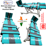 Biotronix Tilt Table Motorized ( Electrical ) Remote Controlled Premium Model used in Physiotherapy and Rehabilitation Make in India with 3 Year Motor Warranty