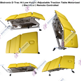 Biotronix D Trac Hi Low Height Adjustable Traction Table Motorized ( Electrical ) Remote Controlled Basic Model Single Function ( Hi Low )  used in Physiotherapy and Rehabilitation Make in India with 3 Year Motor Warranty