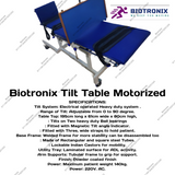 Biotronix Tilt Table Motorized ( Electrical ) Remote Controlled  Basic Model used in Physiotherapy and Rehabilitation Make in India with 3 Year Motor Warranty