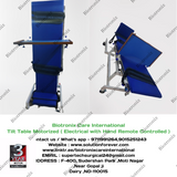 Biotronix Tilt Table Motorized ( Electrical ) Remote Controlled  Basic Model used in Physiotherapy and Rehabilitation Make in India with 3 Year Motor Warranty