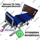 Biotronix Tilt Table Motorized ( Electrical ) Remote Controlled  Basic Model used in Physiotherapy and Rehabilitation Make in India with 3 Year Motor Warranty
