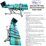 Biotronix Tilt Table Motorized ( Electrical ) Remote Controlled Premium Model used in Physiotherapy and Rehabilitation Make in India with 3 Year Motor Warranty