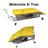 Biotronix D Trac Hi Low Height Adjustable Traction Table Motorized ( Electrical ) Remote Controlled Basic Model Single Function ( Hi Low )  used in Physiotherapy and Rehabilitation Make in India with 3 Year Motor Warranty