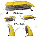 Biotronix D Trac Hi Low Height Adjustable Traction Table Motorized ( Electrical ) Remote Controlled Basic Model Single Function ( Hi Low )  used in Physiotherapy and Rehabilitation Make in India with 3 Year Motor Warranty