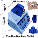 Biotronix Cervical Cum Lumber Traction Therapy Machine Digital Premium Model used in Physiotherapy and Rehabilitation make in India
