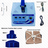 Biotronix Cervical Cum Lumber Traction Therapy Machine Digital Premium Model used in Physiotherapy and Rehabilitation make in India