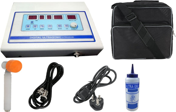 Biotronix Physiotherapy Ultrasound Therapy Unit (1mhz) (9 Programs) Semi Digital Clinical Model Make in India with 2 year warranty