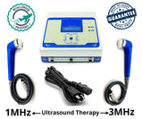 Biotronix ULTRASOUND THERAPY 1 and 3 MHz Equipment LCD Display Clinical Deluxe Model Make in India with 2 year Warranty