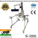 Biotronix Un Weight Mobility Trainer /Partial Body Weight Support System/Suspended Gait Trainer Dual Function Motorized ( Wheel chair to Standing (  Vertical Oscillation) ,Standing to Lifting  ) Deluxe Model ( Without Treadmill  )