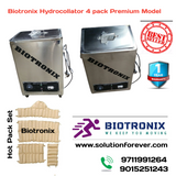Biotronix Moist Heat Therapy Unit (With 4Pack) Hydrocollator Hot Pack Unit 4 pack Stainless Steel  Premium Model ( Inner Tank 304 Grade Stainless Steel  ) used in Physiotherapy and Rehabilitation Make In India