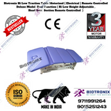 Biotronix Hi Low Traction Table Motorized ( Electrical ) Remote Controlled Deluxe Model Dual Function ( Hi Low Height Adjustable and Head Rest Remote Controlled  )  used in Physiotherapy and Rehabilitation Make in India 3 Year Motor warranty