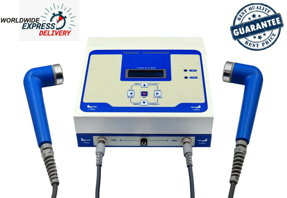 Biotronix ULTRASOUND THERAPY 1 and 3 MHz Equipment LCD Display Clinical Deluxe Model Make in India with 2 year Warranty