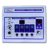 Biotronix Physiotherapy Combination Therapy Ultrasonic Machine ( 1 MHz )  with TENS 4 Channel ( Analogue TENS )  for promoting recovery and reducing pain with 2 Year Warranty
