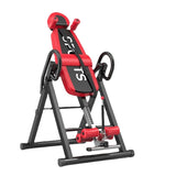 Biotronix Heavy Duty Physiotherapy Inversion Table Manual ( Mechanical ) for Spine Rehabilitation Back Pain Relief with Headrest & Adjustable Protective Belt
