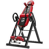 Biotronix Heavy Duty Physiotherapy Inversion Table Manual ( Mechanical ) for Spine Rehabilitation Back Pain Relief with Headrest & Adjustable Protective Belt