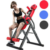 Biotronix Heavy Duty Physiotherapy Inversion Table Manual ( Mechanical ) for Spine Rehabilitation Back Pain Relief with Headrest & Adjustable Protective Belt