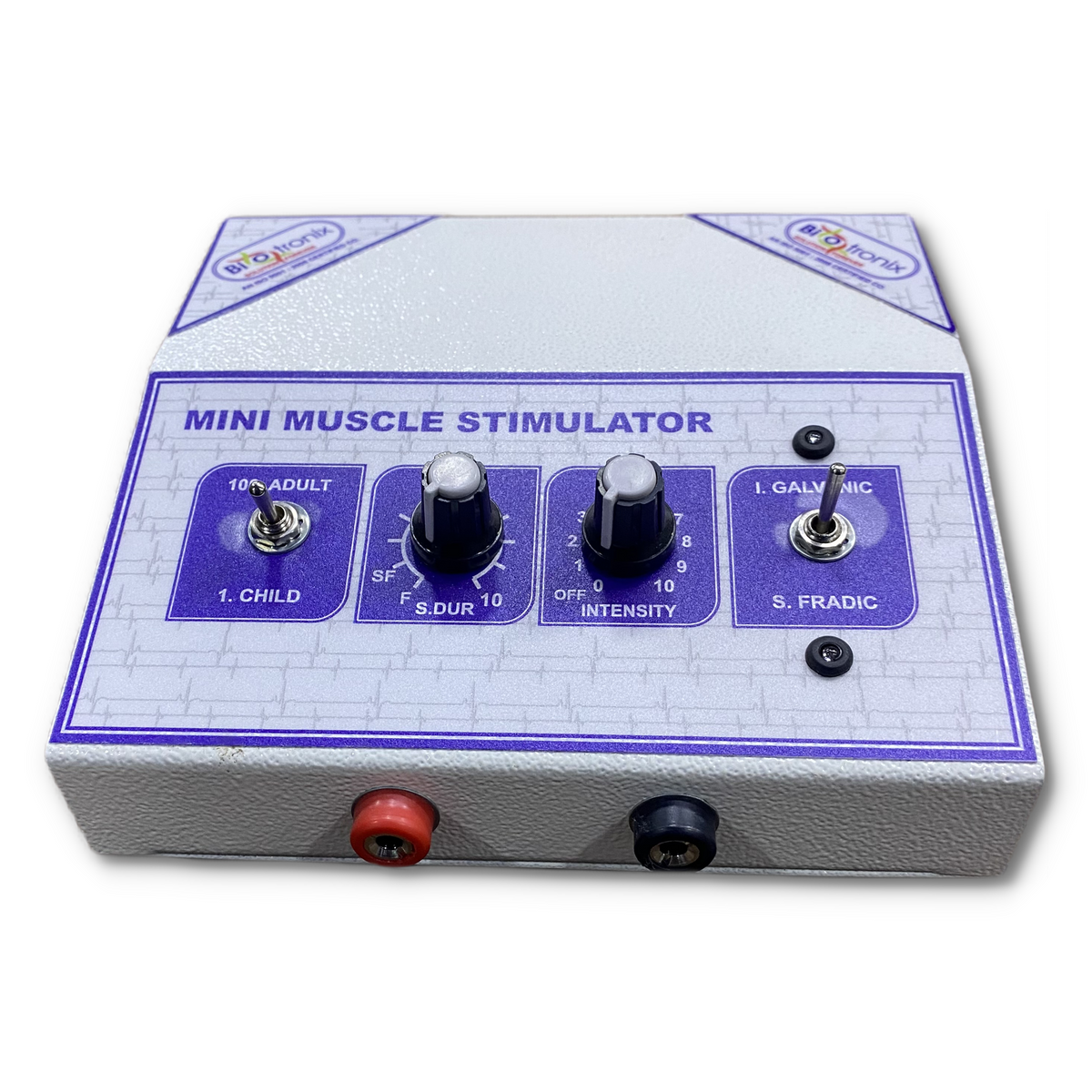 BIOTRONIX MUSCLE STIMULATOR ELECTROTHERAPY DEVICE PORTABLE SINGLE CHAN ...