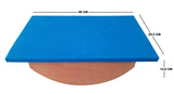 Biotronix Physiotherapy Balance Board Wooden / Equilibium Board used in Occupational Therapy Vestibular therapy