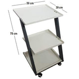 BIOTRONIX PHYSIO SOLUTIONS Z TROLLEY EQUIPMENT TROLLEY/EQUIPMENT TROLLEY BEAUTY/ STYLISH DESIGN TROLLEY