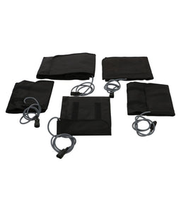 Biotronix Cellulite Deep Heat Therapy Pad set used in Physiotherapy and Slimming ( 1 Abdomen Pad ,2 Thighs ,2 Arms Pads )