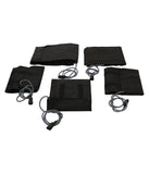 Biotronix Cellulite Deep Heat Therapy Pad set used in Physiotherapy and Slimming ( 1 Abdomen Pad ,2 Thighs ,2 Arms Pads )
