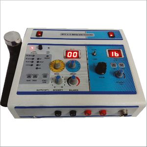 Biotronix Physiotherapy Combinatoin Electrotherapy IFT ( Interferential Therapy Analogue ) and Ultrasound Therapy 1 Mhz Make in India with 2 year warranty