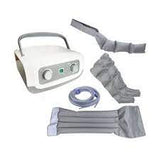 Biotronix Edema Relief Intermittent Pneumatic Compression, Lymphatic Drainage Analogue( Manual )  Machine Compressible Limb Air Therapy Recovery Device with 2 Legs Sleeves ,1 Arm Sleeve ,1 Waist Sleeve remote Controlled