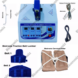Biotronix Cervical Cum Lumber Traction Therapy Machine Digital Premium Model used in Physiotherapy and Rehabilitation make in India