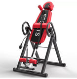 Biotronix Heavy Duty Physiotherapy Inversion Table Manual ( Mechanical ) for Spine Rehabilitation Back Pain Relief with Headrest & Adjustable Protective Belt