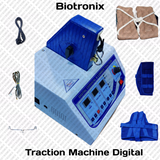 Biotronix Cervical Cum Lumber Traction Therapy Machine Digital Premium Model used in Physiotherapy and Rehabilitation make in India