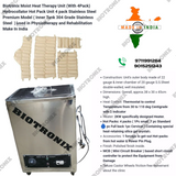 Biotronix Moist Heat Therapy Unit (With 4Pack) Hydrocollator Hot Pack Unit 4 pack Stainless Steel  Premium Model ( Inner Tank 304 Grade Stainless Steel  ) used in Physiotherapy and Rehabilitation Make In India