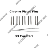 Biotronix Finger Dexterity TEST Board 100 pins with 2 Tweezers Occupational Therapy